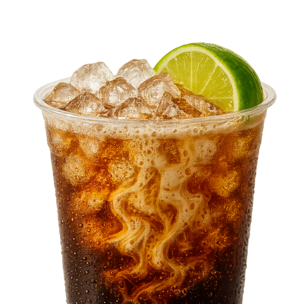 Crumbl Cherry Coast Dirty Soda