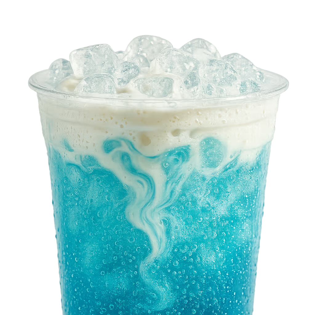 Crumbl Electric Storm Dirty Soda