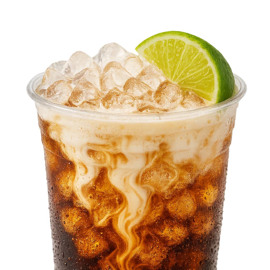 Crumbl Lime Light Dirty Soda