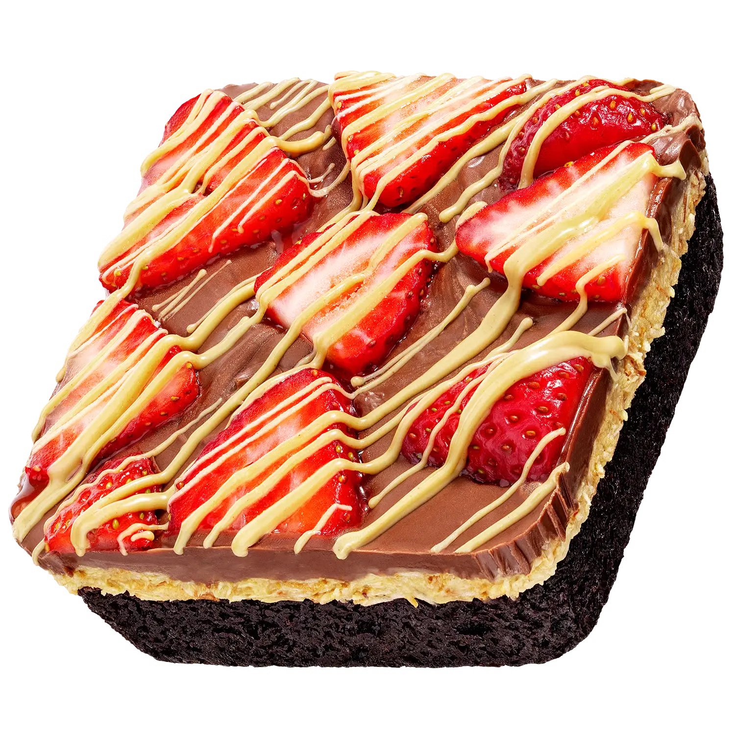 Crumbl Dubai Chocolate Strawberry Brownie