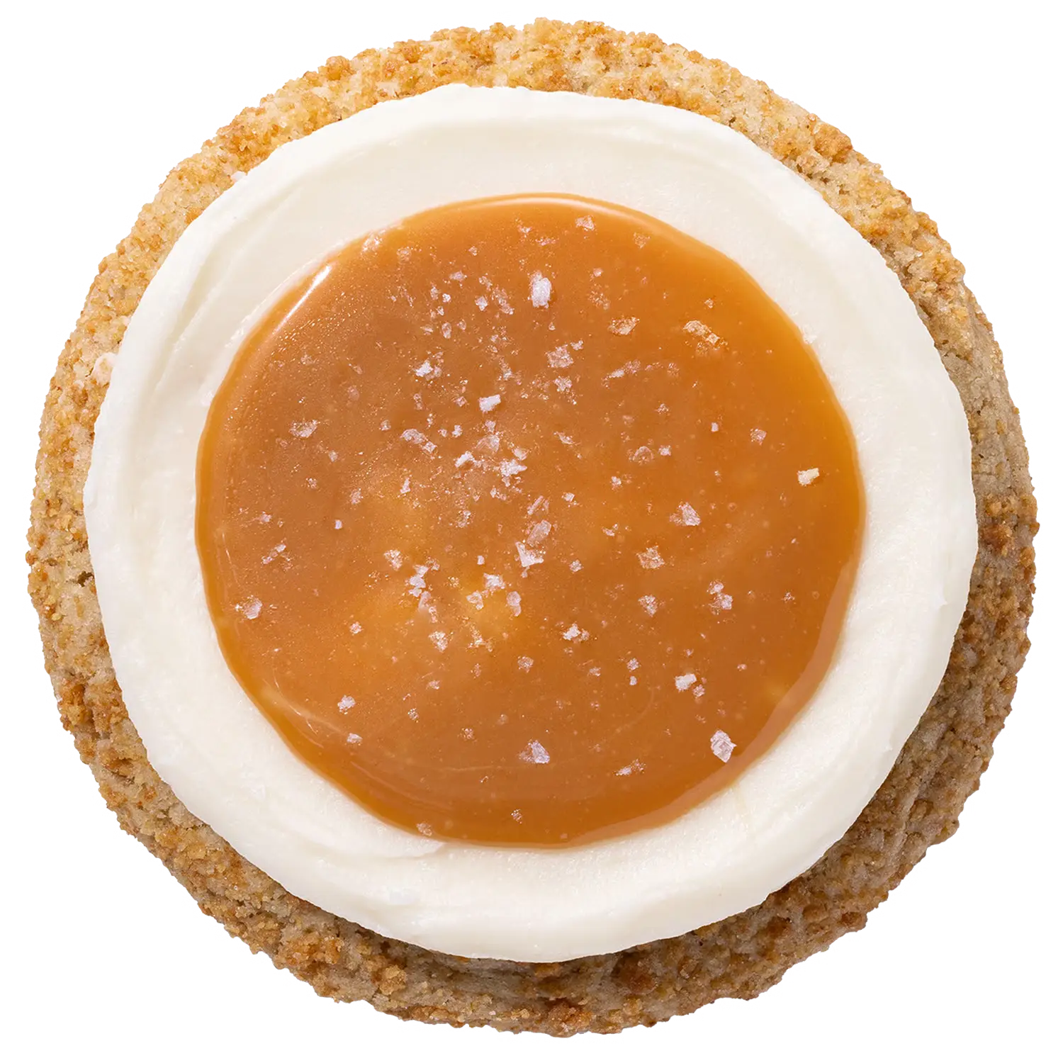 Crumbl Salted Caramel Cheesecake Cookie