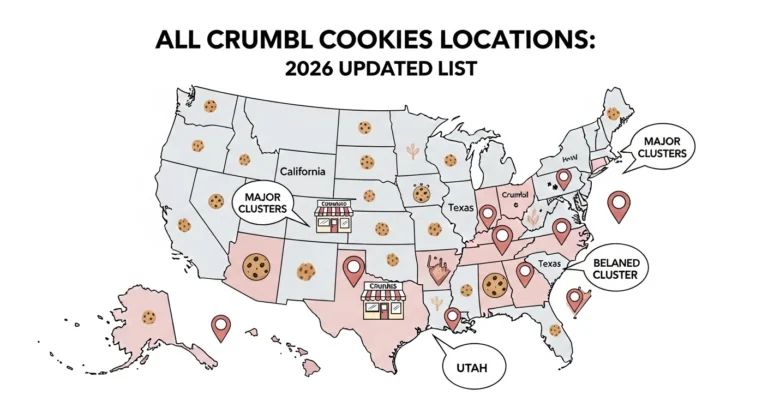 All Crumbl Cookies Locations