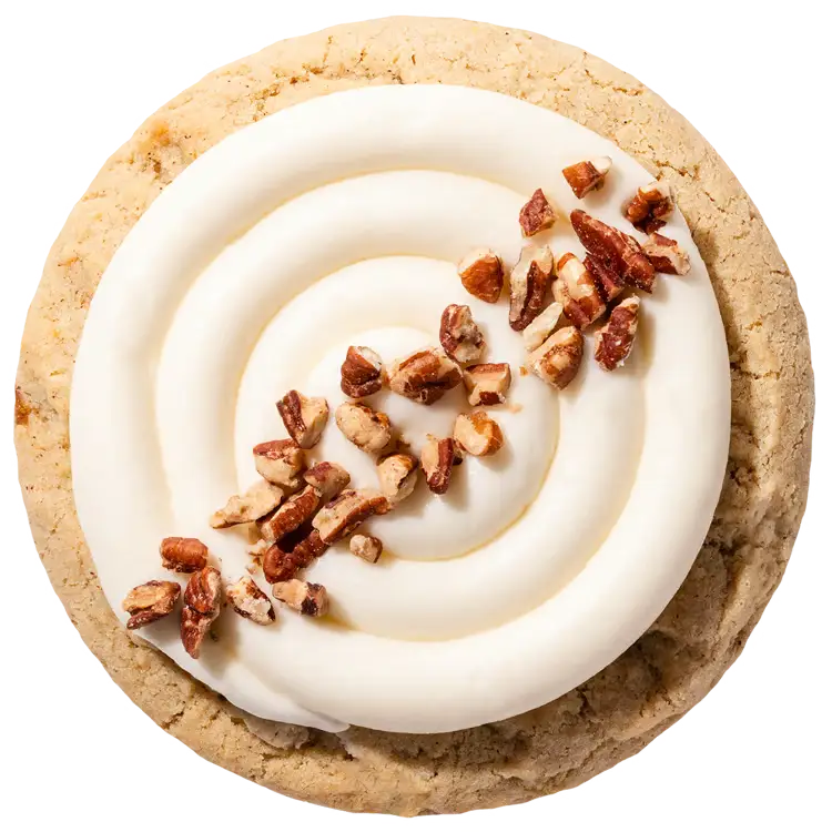 Crumbl Carrot Cake Cookie 