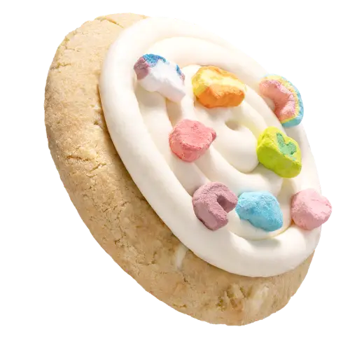 Crumbl Mallow Creme Cookie ft. Lucky Charms™