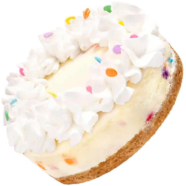 Crumbl Confetti Cake Batter Cheesecake