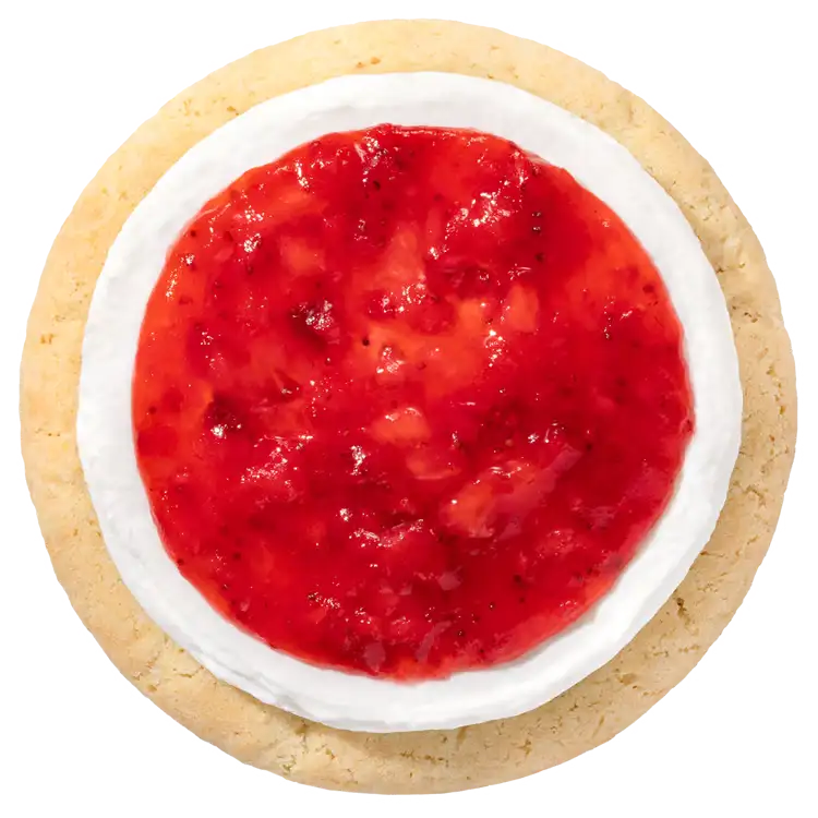 crumbl Strawberry Shortcake Cookie