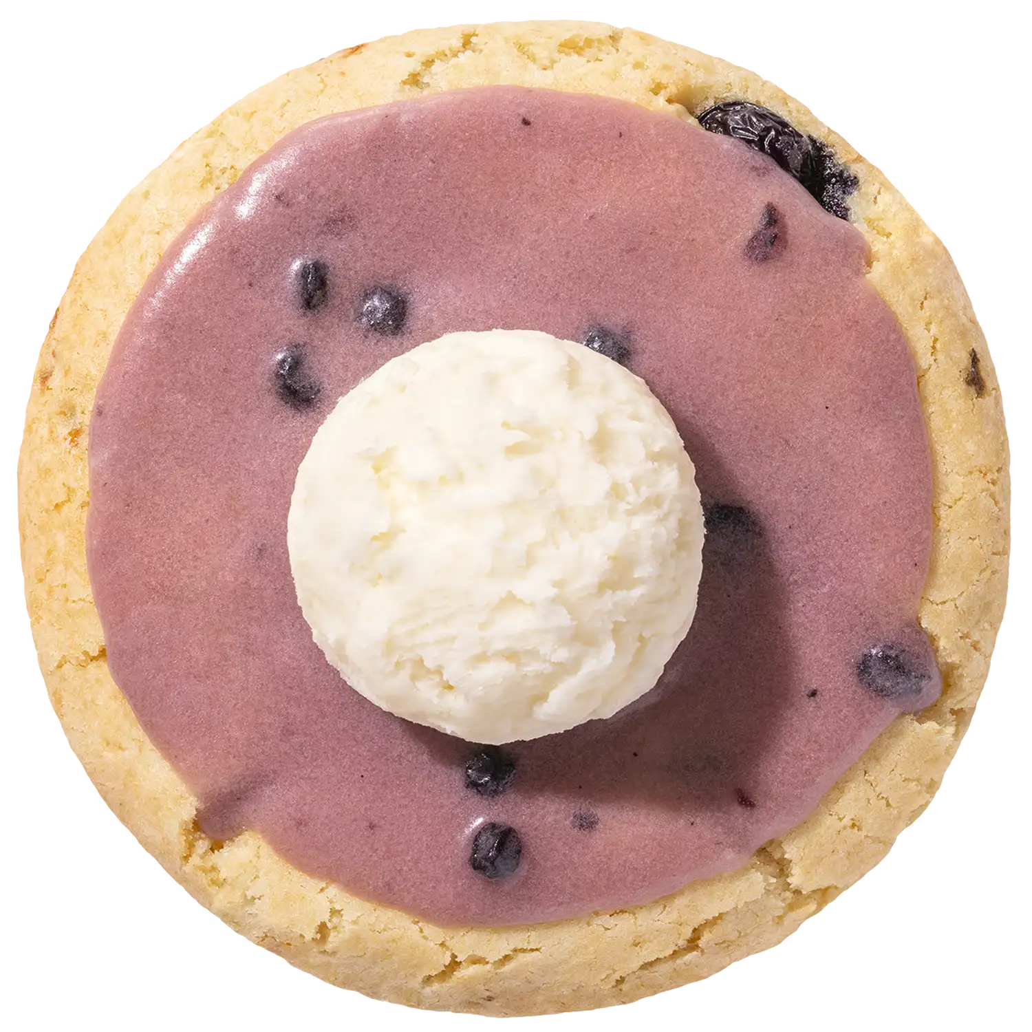 crumbl Blueberry Pancake Cookie