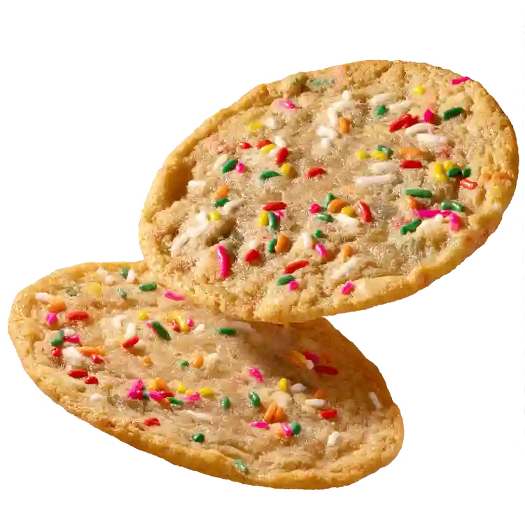 Crumbl Cake Batter Cookie Thins