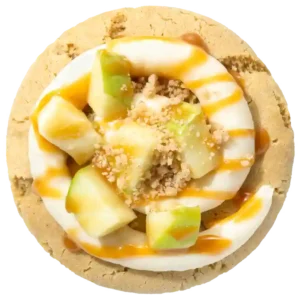 Crumbl Caramel Apple Cookie