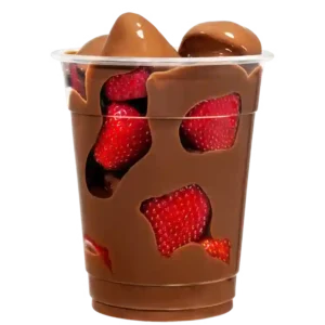 Crumbl Chocolate Strawberry Cup