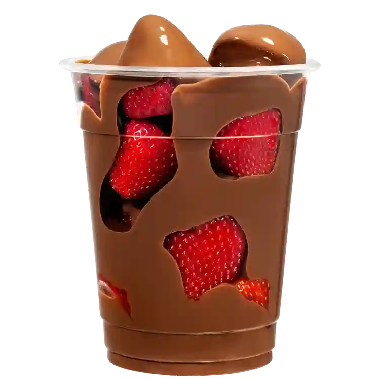 Crumbl Chocolate Strawberry Cup