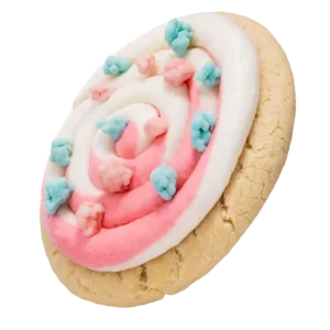 Crumbl Cotton Candy Cookie