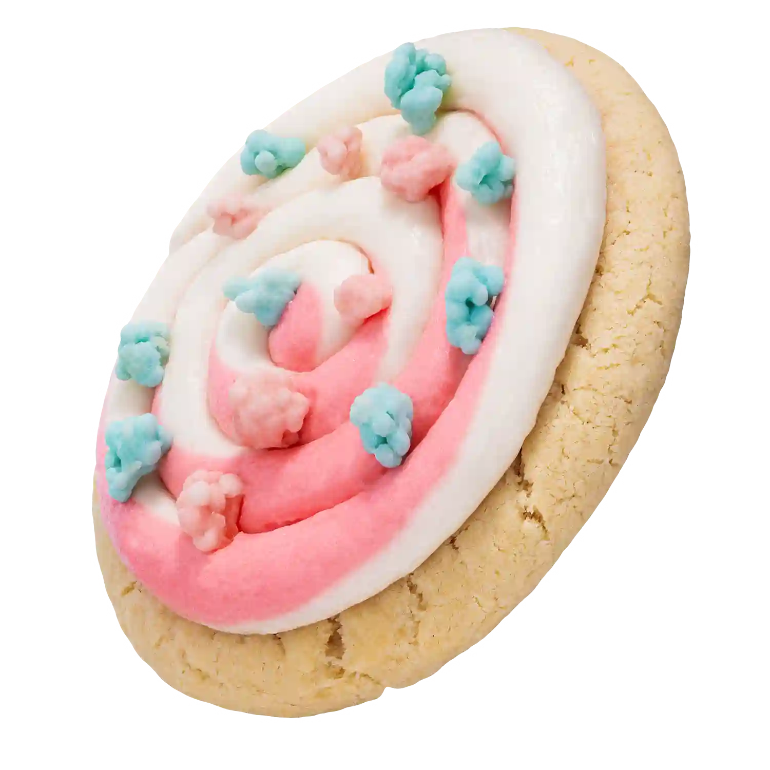 Crumbl Cotton Candy Cookie