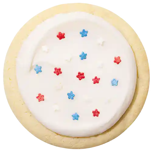 Crumbl Patriotic Sugar Cookie