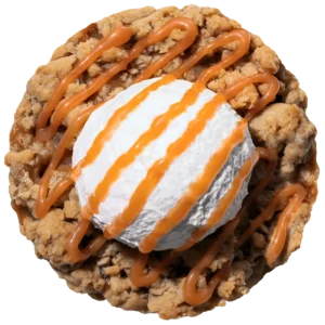 Caramel Apple Crisp Cookie