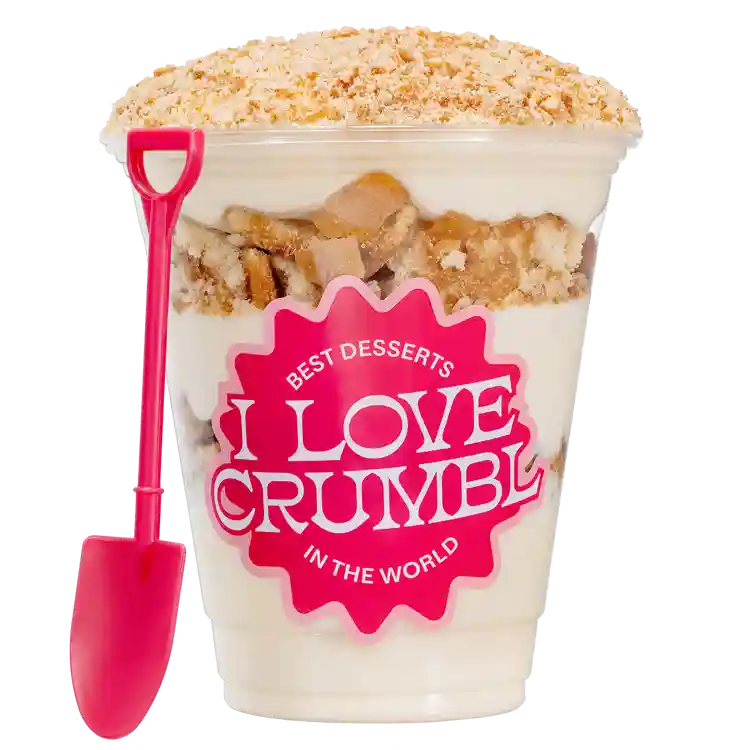 Crumbl Sandy Beach Banana Pudding Cup