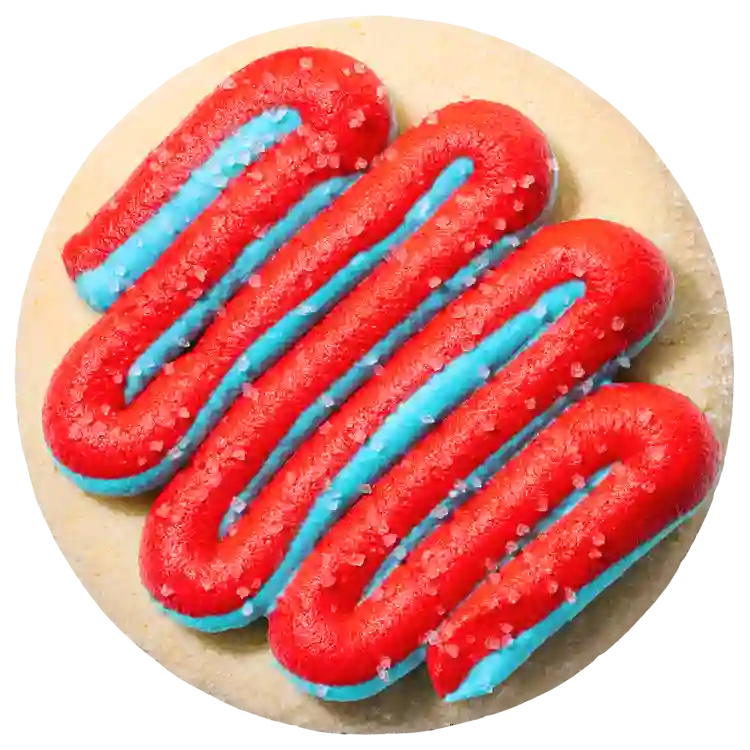 crumbl Wild Cherry Blue Razz Slushy Cookie