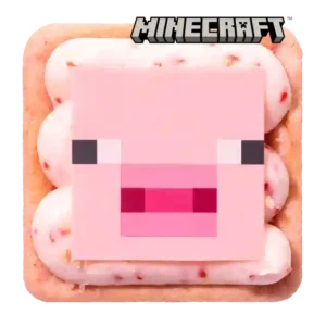 Crumbl Minecraft Cherry Blossom Cookie