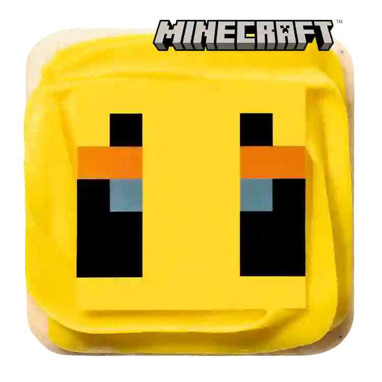Crumbl Minecraft Lemon Poppyseed Cookie
