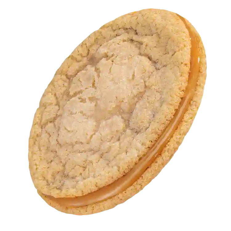 Crumbl Stroopwafel Sandwich Cookie