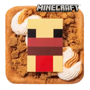Crumbl Minecraft Cookie Butter Cookie