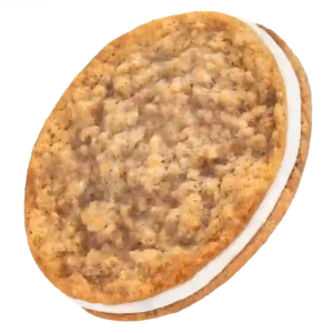 Crumbl Oatmeal Creme Pie Cookie