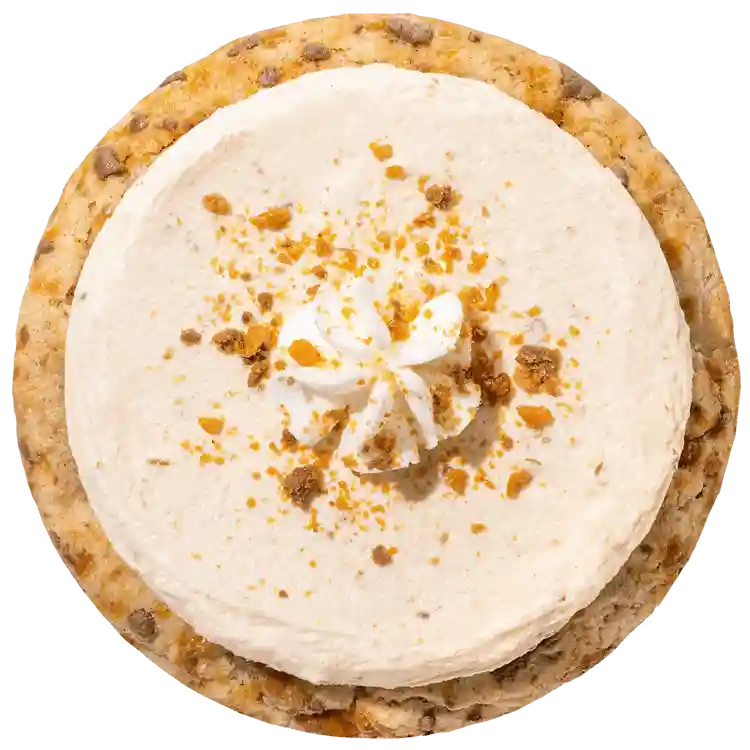 Crumbl Peanut Butter Milkshake Cookie ft. Butterfinger®