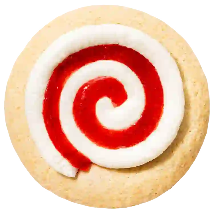 Crumbl Strawberry Shortcake Roll Cookie