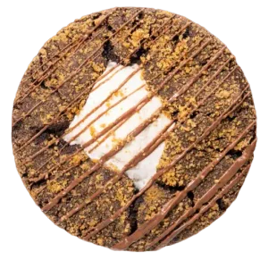 Crumbl Midnight S'mores Cookie