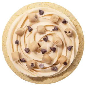 Crumbl Cookie Dough Cake Cookie