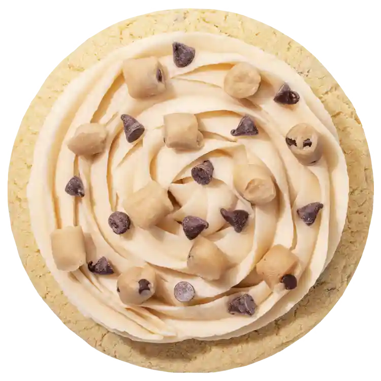Crumbl Cookie Dough Cake Cookie