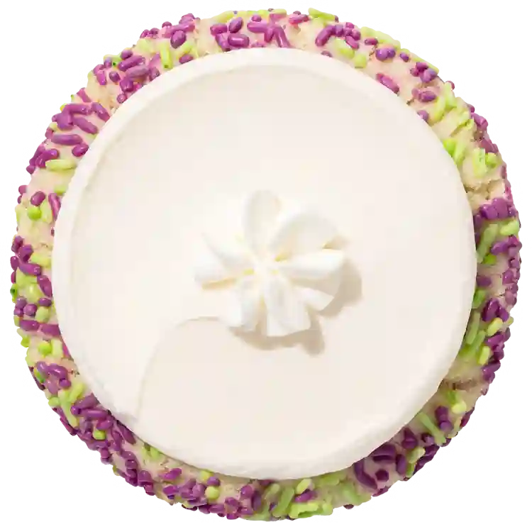 Crumbl Halloween Confetti Milkshake Cookie